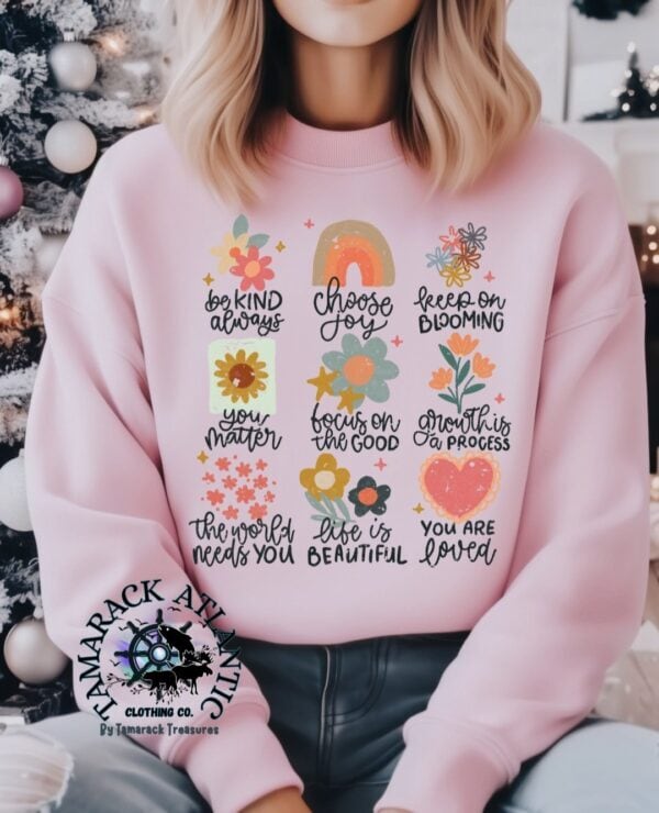 Floral Positive Affirmations