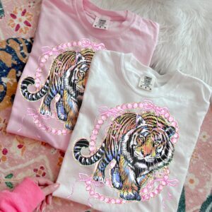 Tigers And Pearls| Summer Sale Comfort Colors Tee
