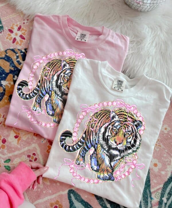 Tigers And Pearls| Summer Sale Comfort Colors Tee