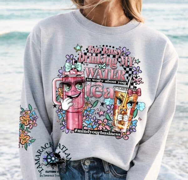 Mind Your Business| Floral Sleeve Design - Image 2
