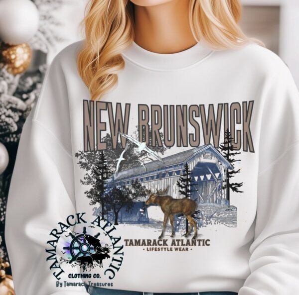New Brunswick Covered Bridge| Provincial Lifestyle Wear - Image 2
