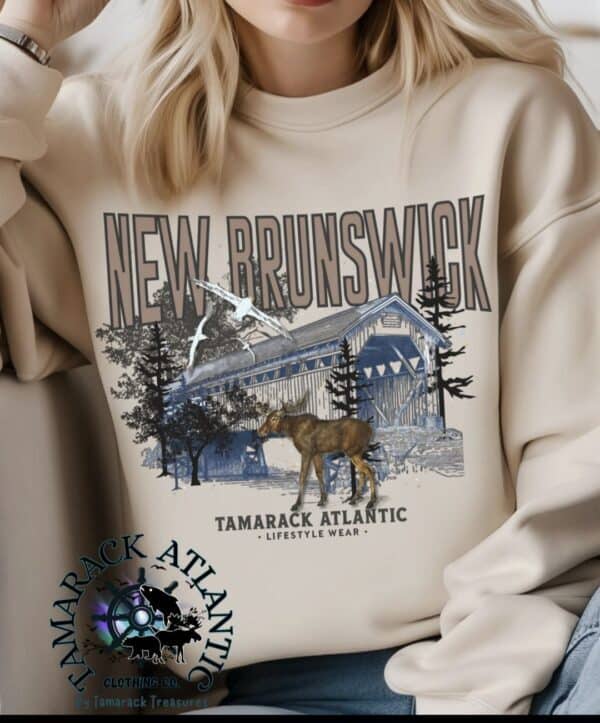 New Brunswick Covered Bridge| Provincial Lifestyle Wear - Image 4