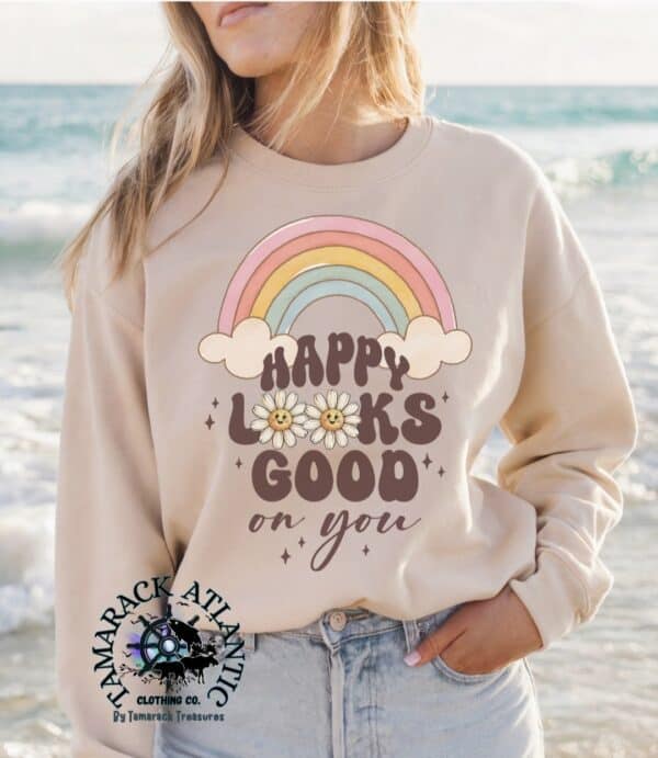 Happy Looks Good On You