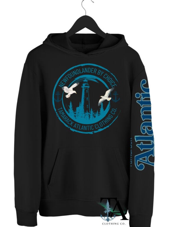 Newfoundlander By Choice Hoodie| Tamarack Atlantic Clothing Co.