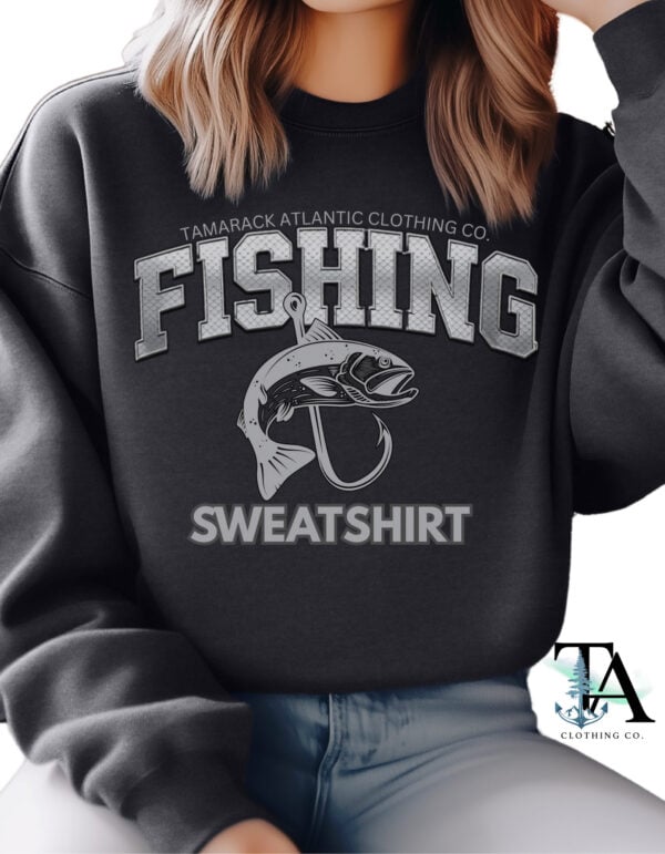 This Is My Fishing Sweatshirt - Image 3