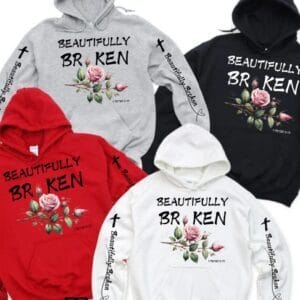 Beautifully Broken JellyRoll Inspired Hoodie
