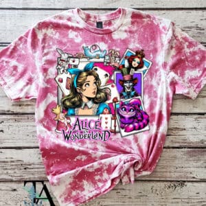 Alice Nostalgia Bleached Tee| Heliconia