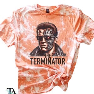 Arnold Nostalgia Bleached Tee| Orange