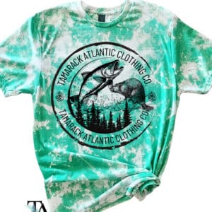 Wildlife Logo Bleached Tee| Irish Green