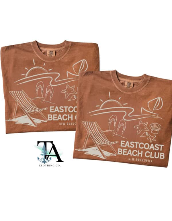 East Coast Beach Club| New Brunswick| Comfort Colors Collection
