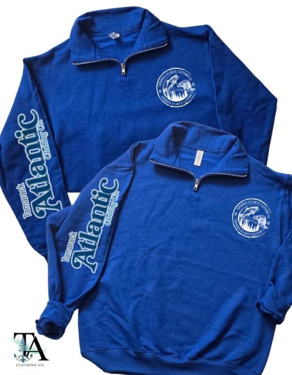Tamarack Wildlife Logo|Quarter Zip Sweatshirt