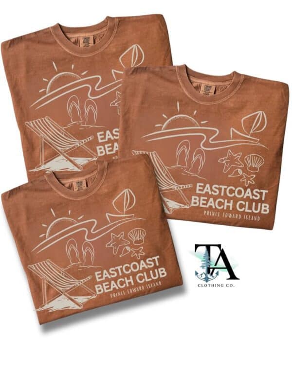 East Coast Beach Club| Prince Edward Island| Comfort Colors Collection