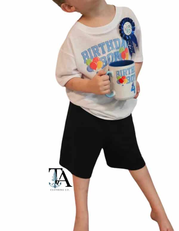 Birthday Tee and Mug Photoshoot Gift Set| Youth and Infant - Image 4