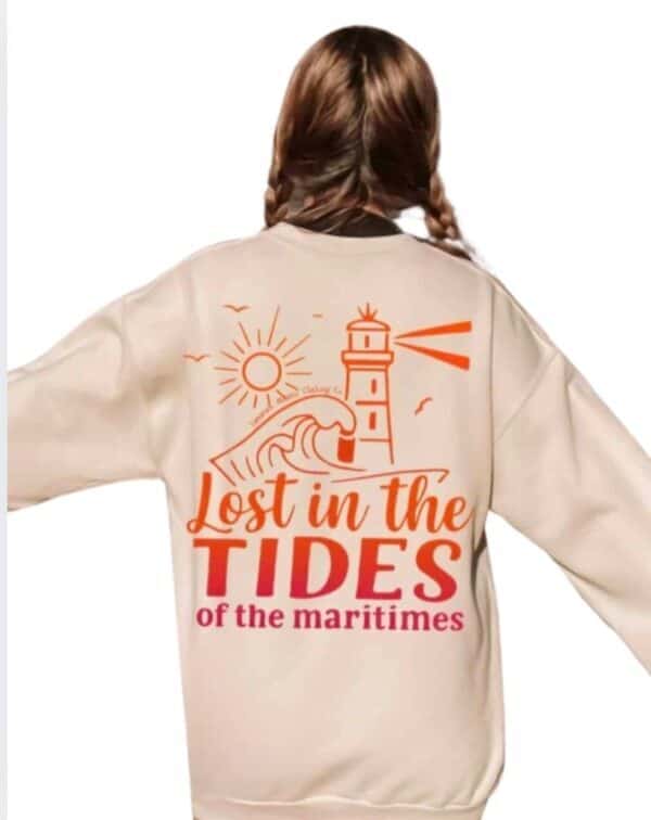 Maritime Summer| Branded Crewneck Sweatshirt