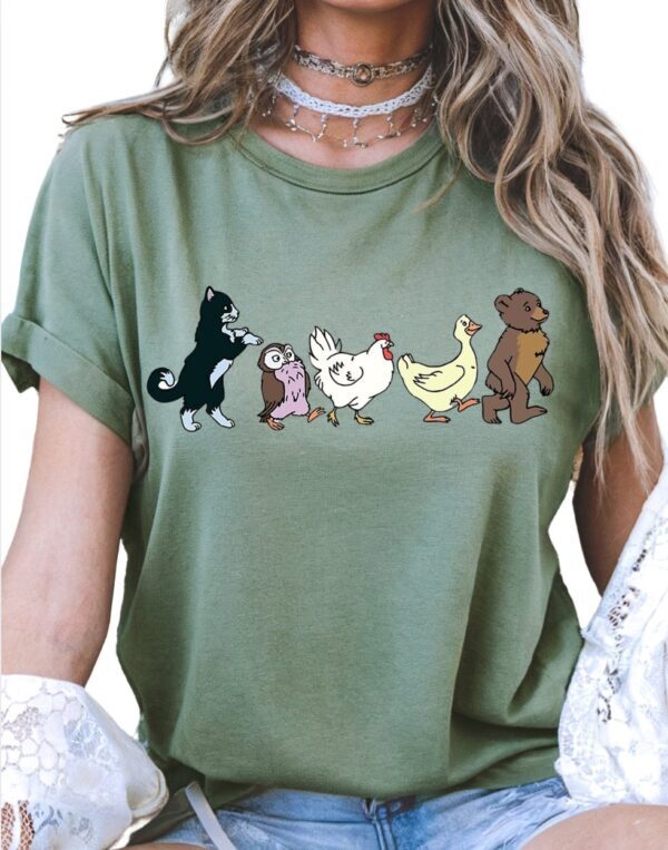Little Bear and Friends Minimalist| Comfort Colors Tee