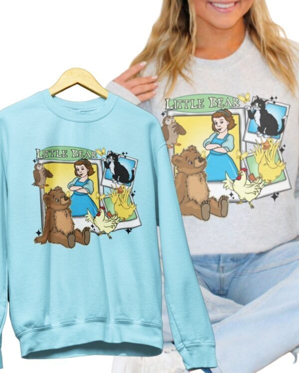 Little Bear Polaroid| Gildan Crewneck