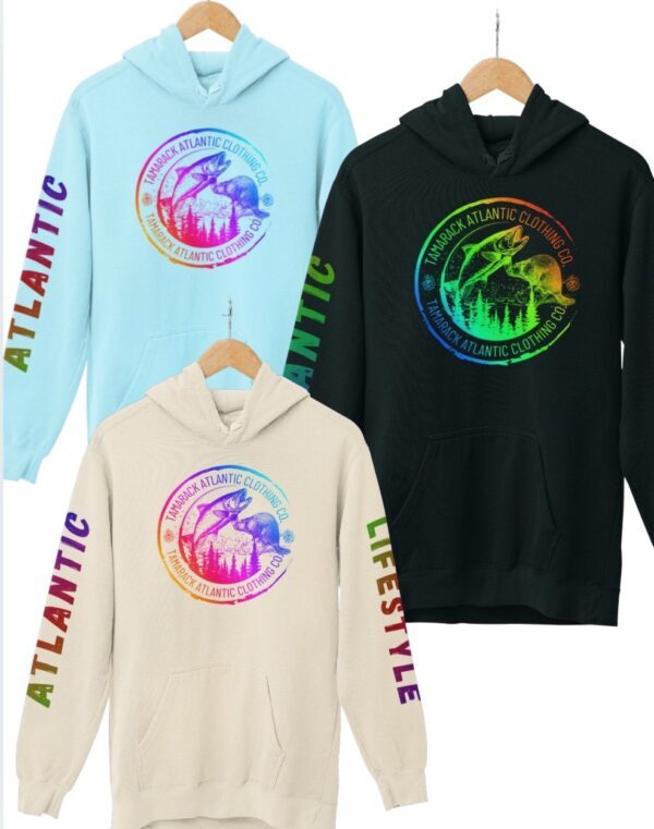Tamarack Wildlife Rainbow Logo| Hooded Sweatshirt