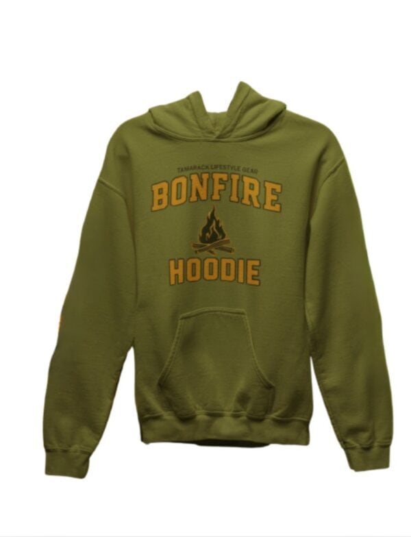 This Is My Bonfire Hoodie| Hooded Sweatshirt| Military Green
