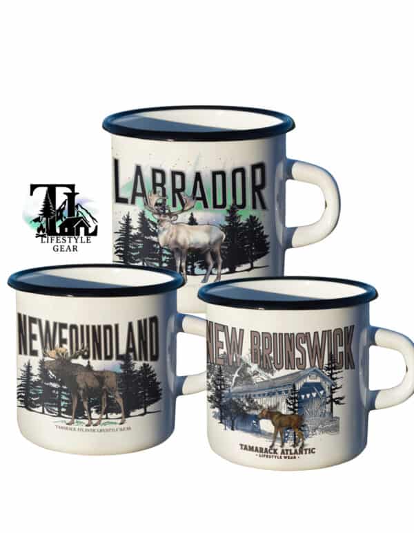 Provincial Camping Tin Mug