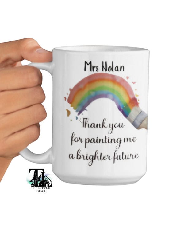 Customized Teacher Appreciation Coffee/Tea Mug - Image 2