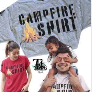 Campfire Shirt| Gold Soft Touch Jersey Tee