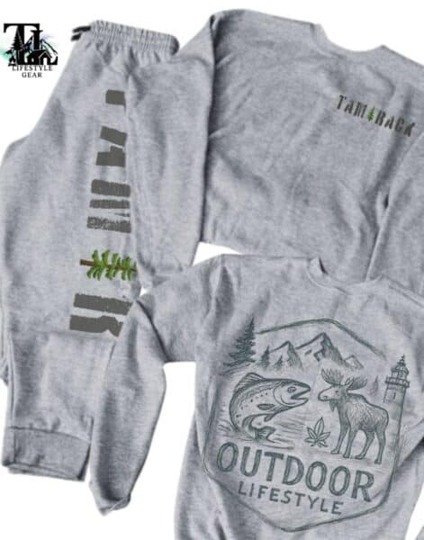 Outdoor Lifestyle Jogging Set| Tamarack Lifestyle Brand| Ash