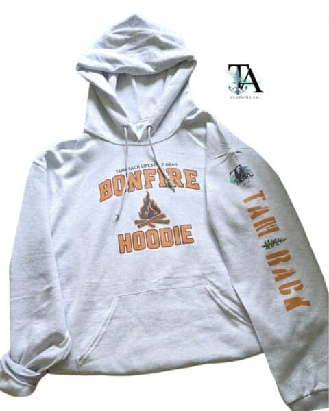 This Is My Bonfire Hoodie| Ash Grey