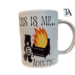 This Is Me Adulting 15 oz Mug
