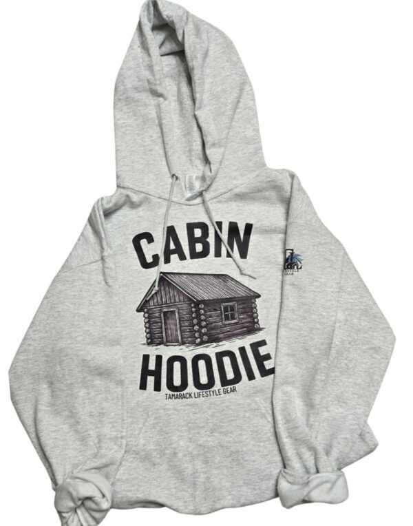 This Is My Cabin Hoodie| Ash