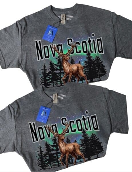Nova Scotia Lifestyle Wear| Gildan Tee| Dark Heather