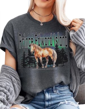 Prince Edward Island Lifestyle Wear| Gildan Tee| Dark Heather