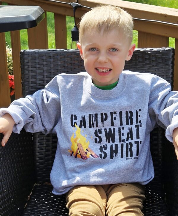 Campfire SweatShirt| Youth and Toddler Crewneck