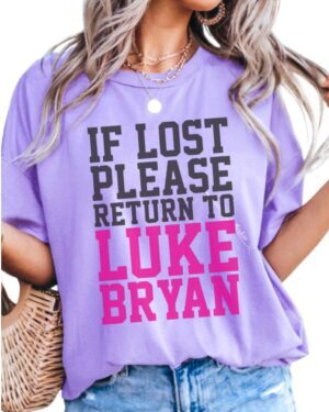 If Lost Return To Luke Bryan| Comfort Colors
