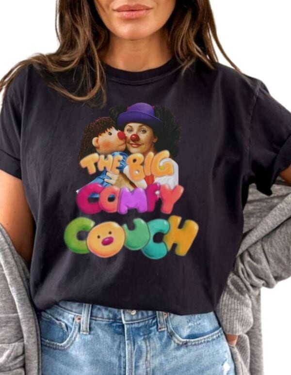 Big Comfy Couch| Comfort Colors Tee| Black