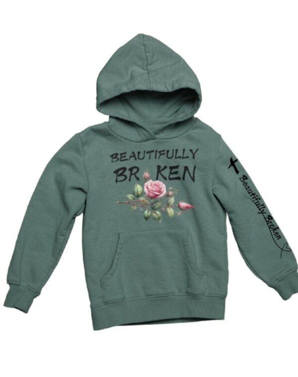 Beautifully Broken Jelly Roll Inspired| Hooded Sweatshirt - Image 2