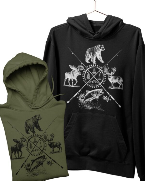 Tamarack Lifestyle Bullseye Collage| Hooded Sweatshirt