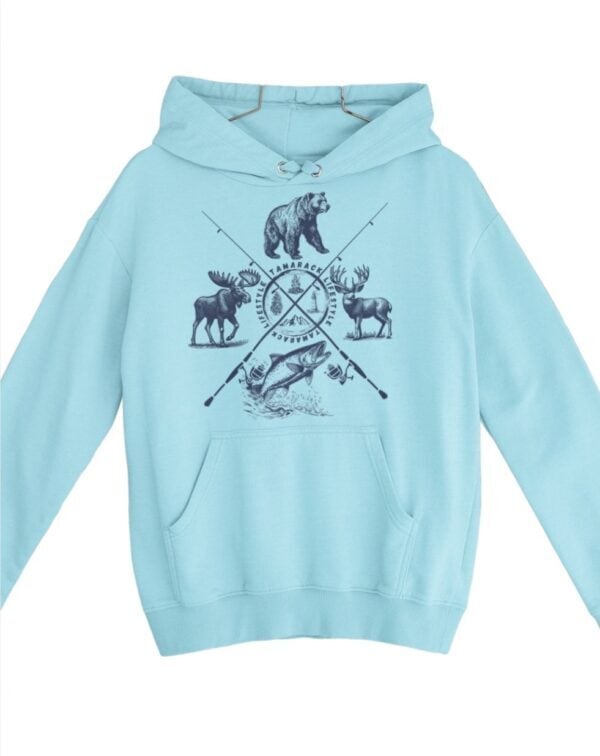Tamarack Lifestyle Bullseye Collage| Hooded Sweatshirt - Image 3