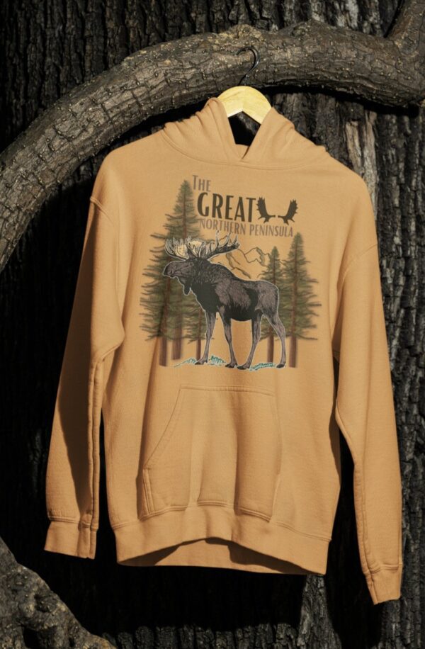 The Great Northern Peninsula| Hooded Sweatshirt - Image 3