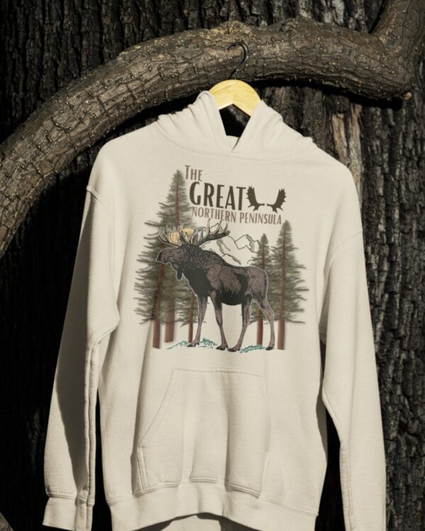 The Great Northern Peninsula| Hooded Sweatshirt - Image 2