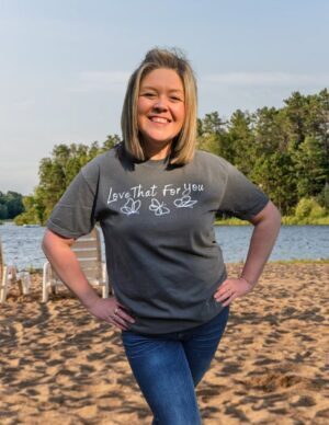 Love That For You Minimalist| Comfort Colors Tee| Pepper